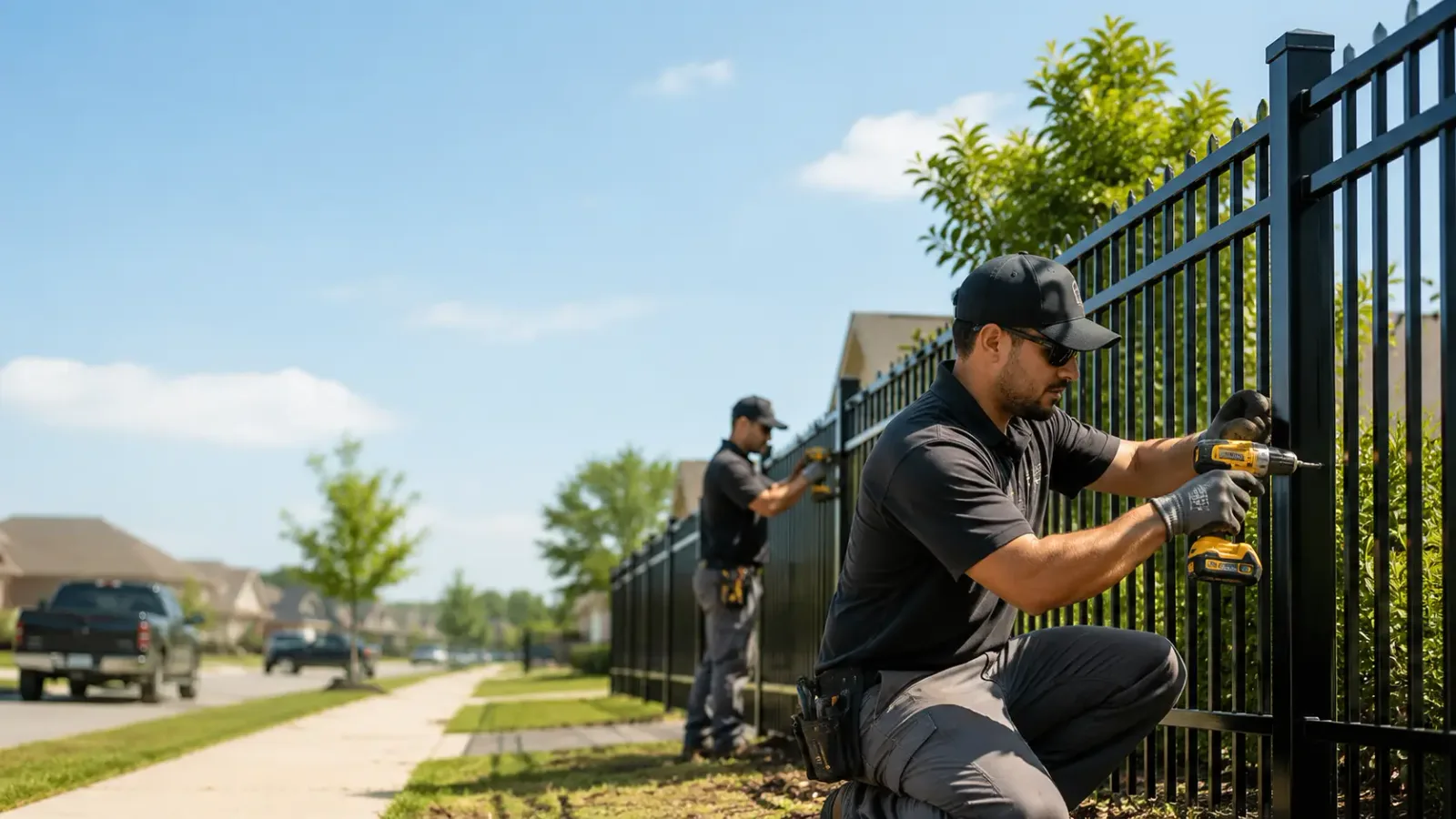 Metal Fence Installation in Nichols, IA